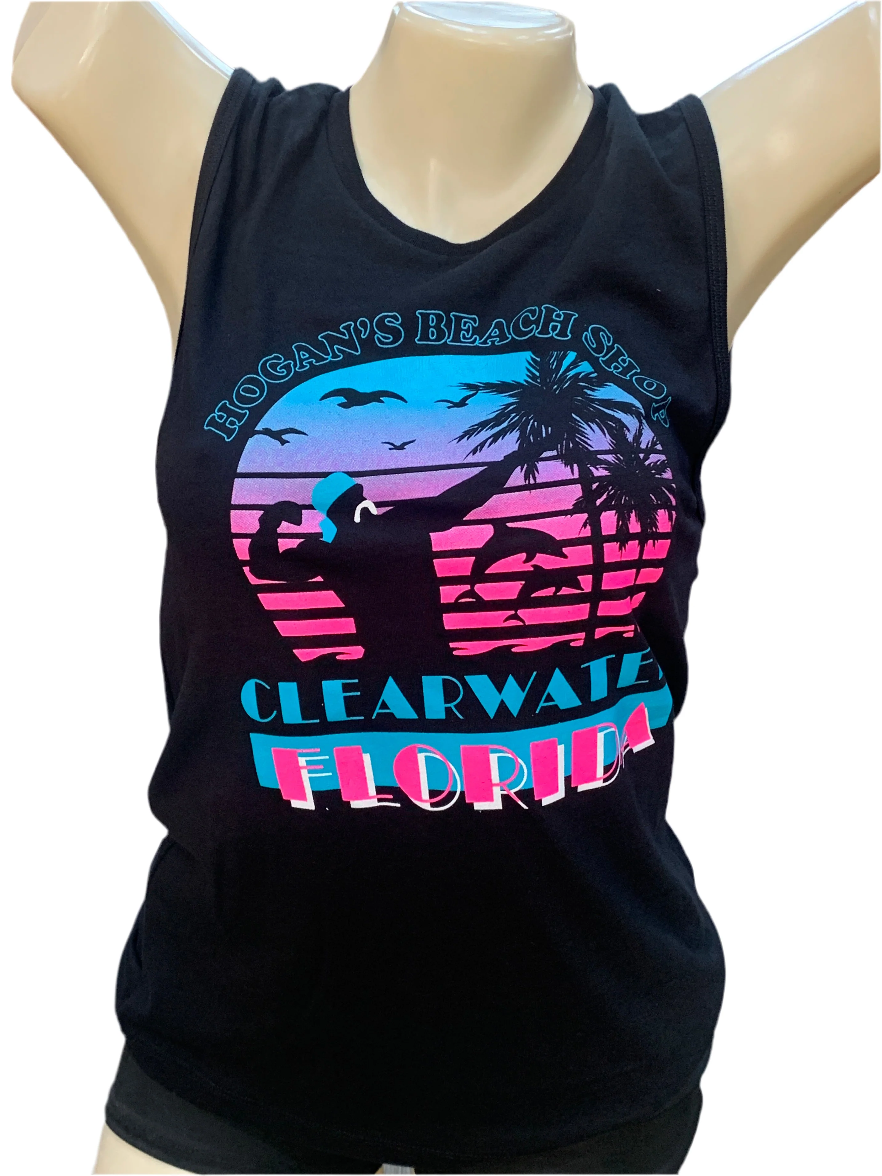 Womens Miami Vice Relaxed Fit Tank Top