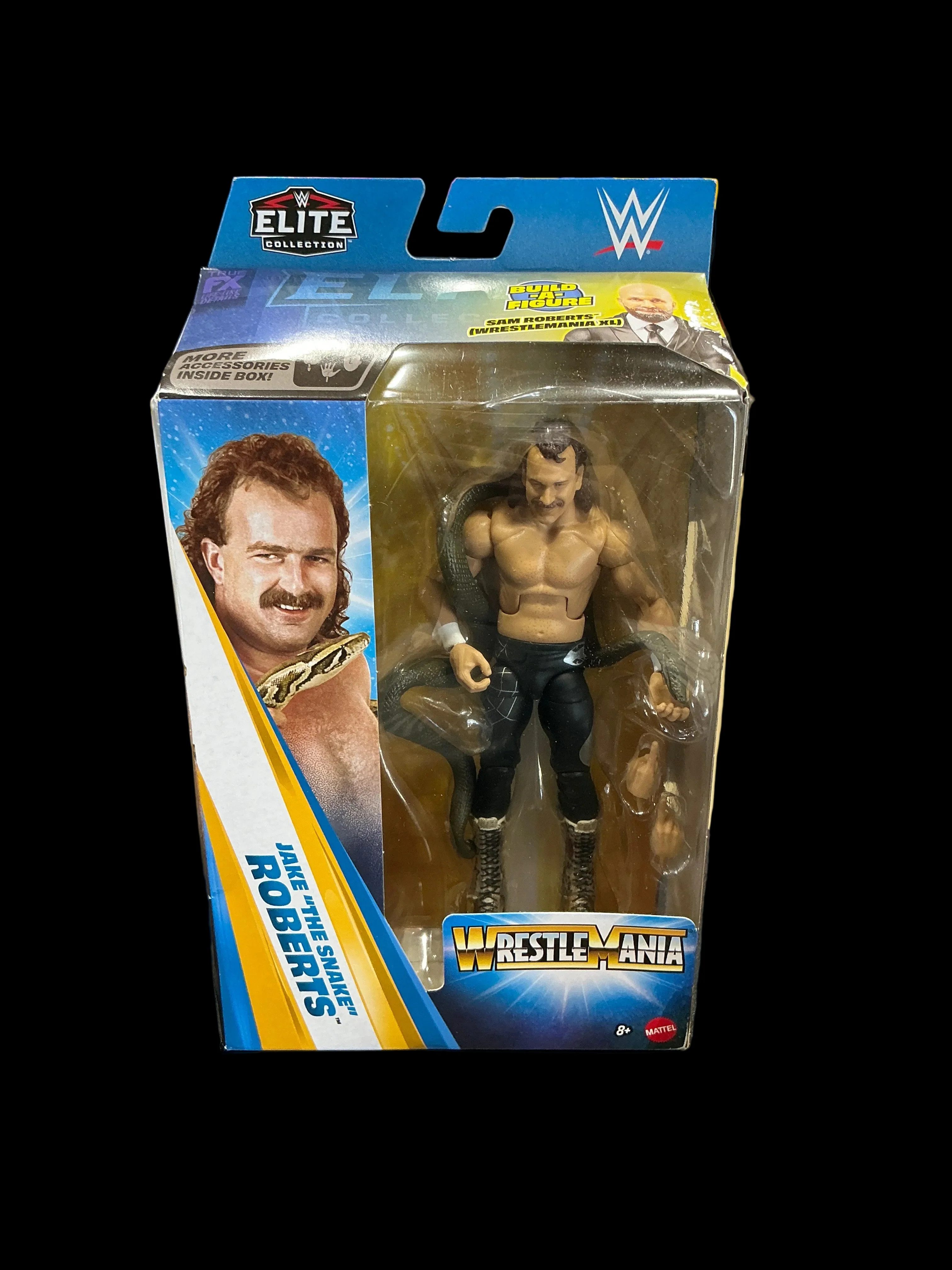 WWE Elite Collection Jake “The Snake” Roberts Action Figure