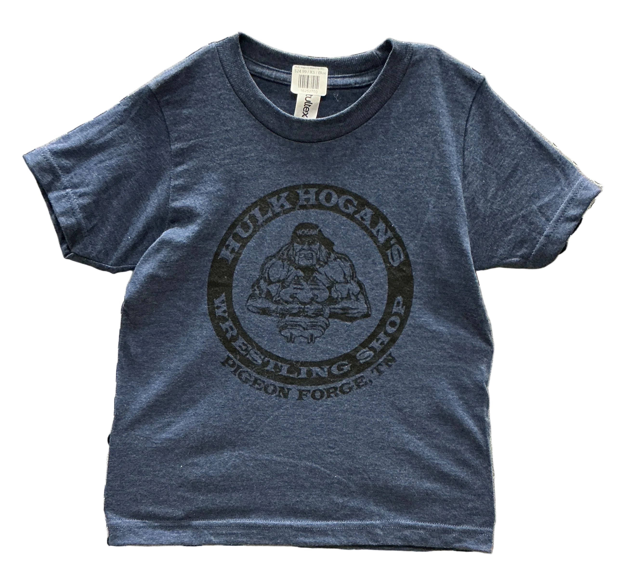 Blue HBS Circle Crab Youth T-Shirt - Image 2