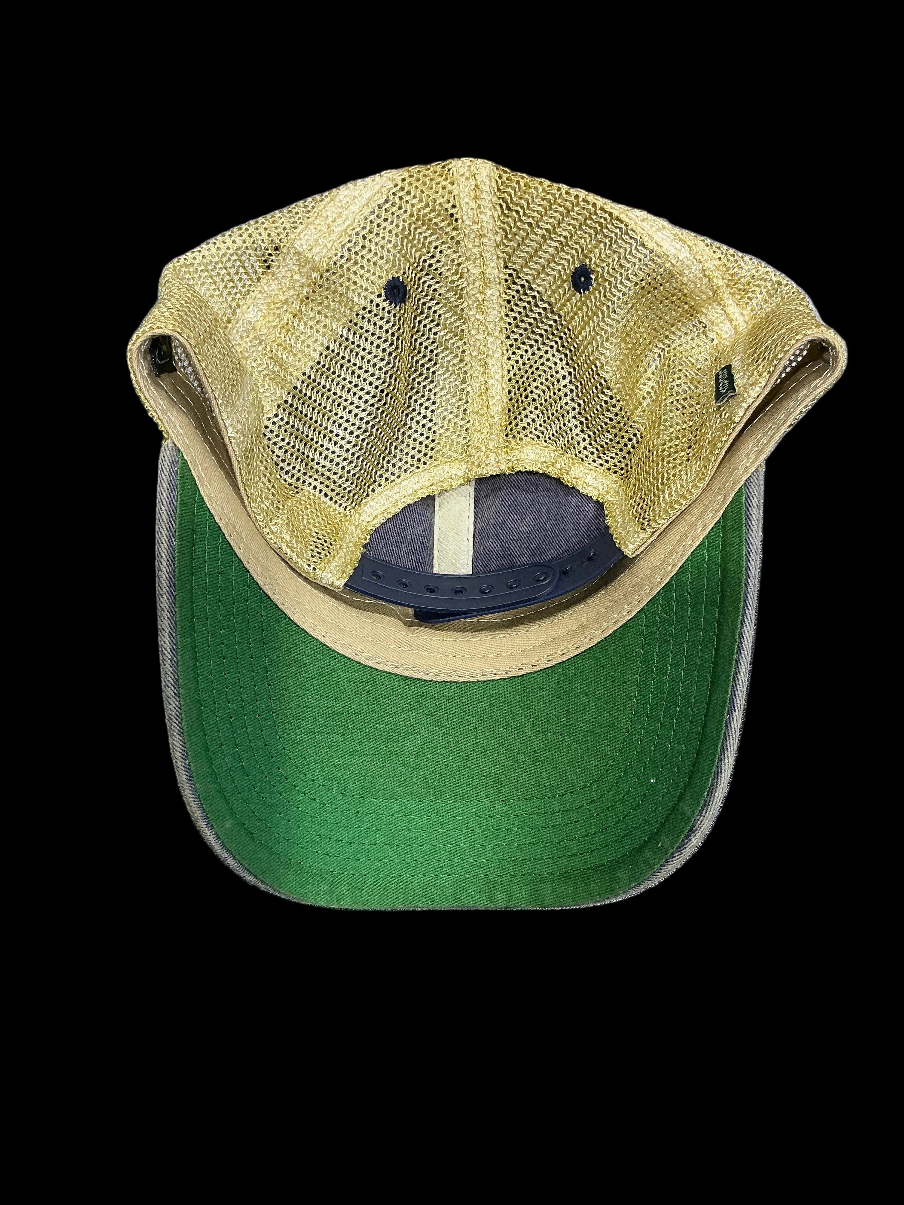 Youth Vintage Denim/Brown Merica Hat - Image 3